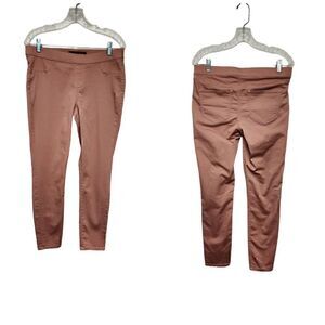 NO BOUNDARIES PULL-ON SKINNY JEANS COLOR PINK JUNIOR  SIZE L/G (11-13)